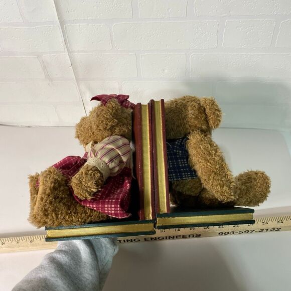 Vintage Bear book ends set of 2 - Picture 7 of 12